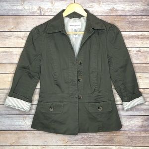 Banana Republic Army Green Blazer, Size XS